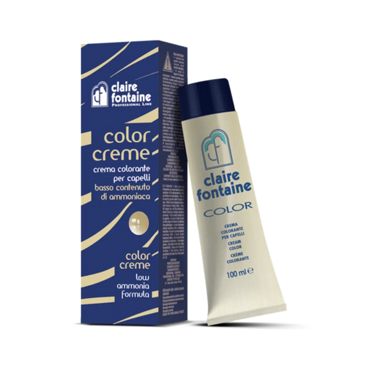 Colorationscreme Haarfarbe & Grauabdeckung Profi-Salonbedarf - Produktfoto auf weißem Hintergrund