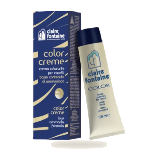 Colorationscreme Haarfarbe & Grauabdeckung Profi-Salonbedarf - Produktfoto auf weißem Hintergrund