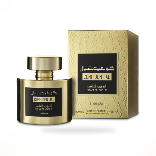 Confidential Private Gold – Unisex Eau de Parfum (100 ml) - Eau de Parfum