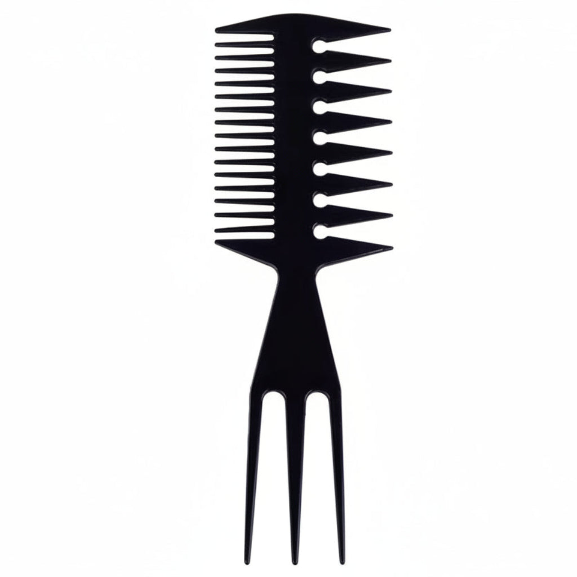Delrin-Kamm-Set & Profi-Friseurkämme hitzebeständig - Variantenfoto auf weissem Hintergrund