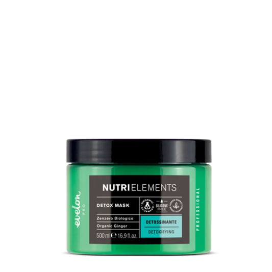 Detox Haarmaske & Bio-Ingwer-Extrakt & Tiefenreinigung 500ml - Produktfoto auf weißem Hintergrund