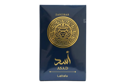 أسد ASAD ZANZIBAR – Eau de Parfum für Herren (100 ml / 3.4 oz)