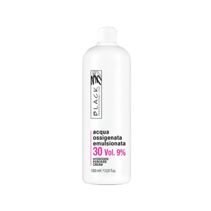 Emulgiertes Wasserstoffperoxid Black Professional 5-40 Vol - Variantenfoto auf weissem Hintergrund