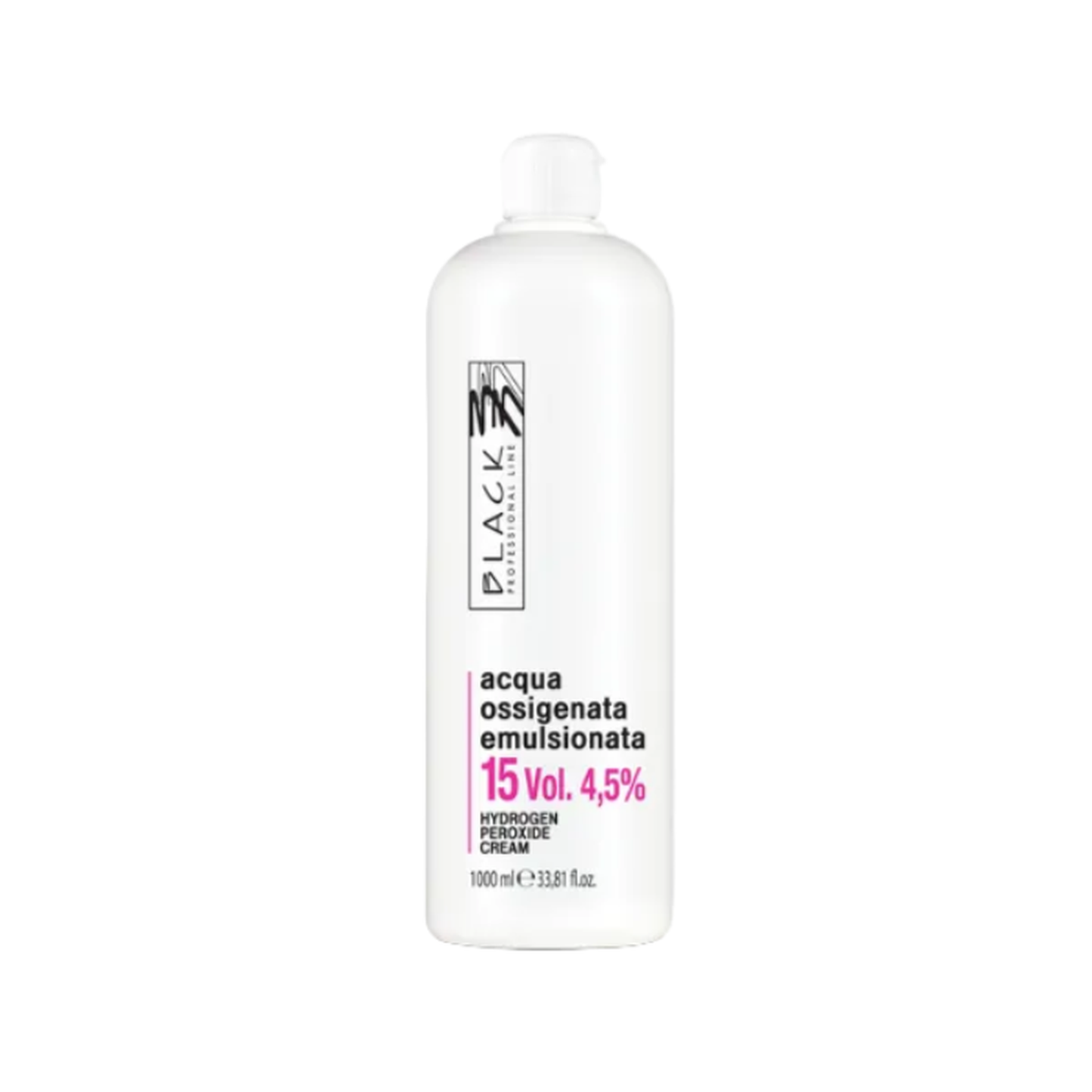 Emulgiertes Wasserstoffperoxid Black Professional 5-40 Vol - Variantenfoto auf weissem Hintergrund