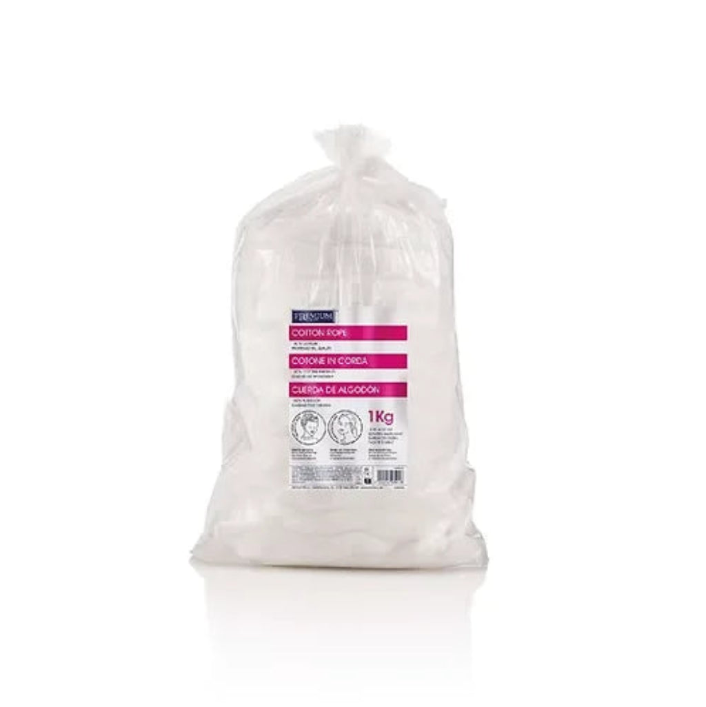 Xanitalia Premium Watte in Strängen 100% Baumwolle 1kg