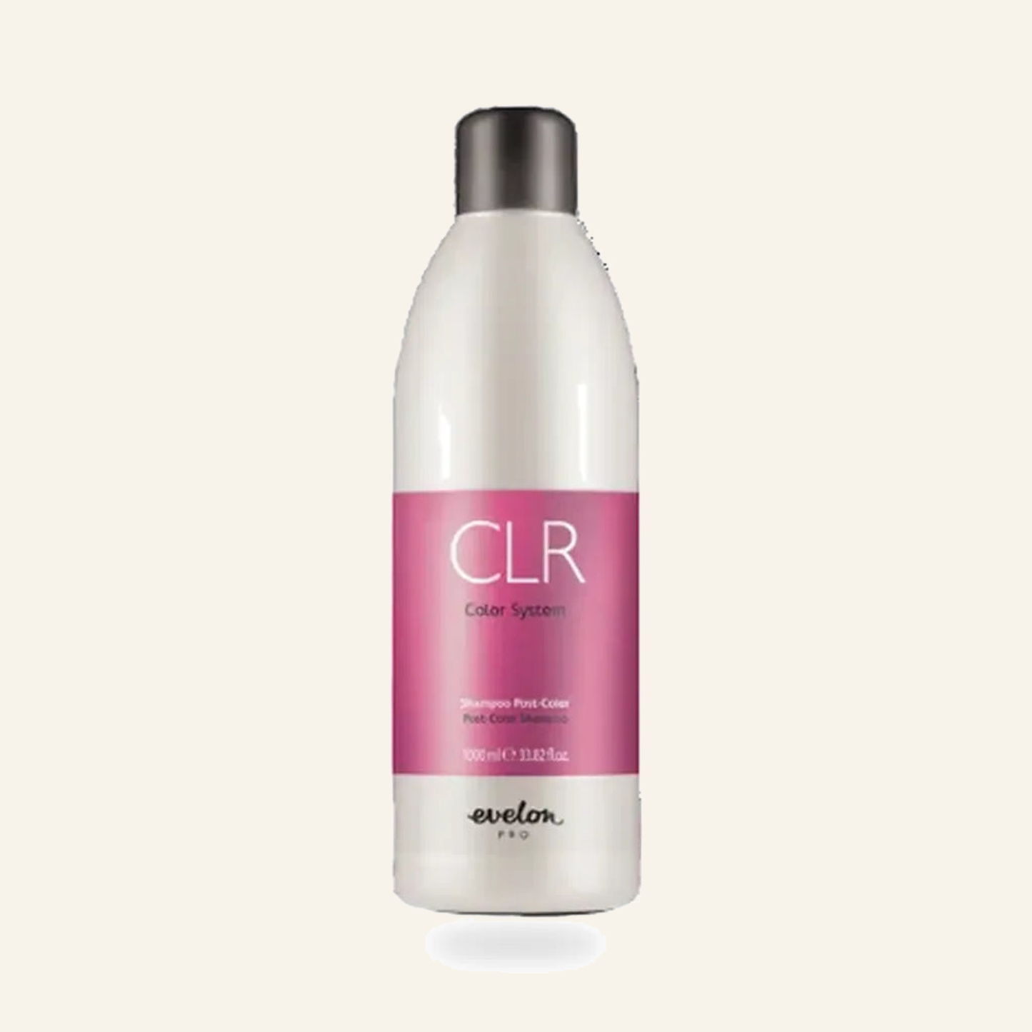 Farbschutz Shampoo & Farbintensität für coloriertes Haar - Produktfoto auf beigem Hintergrund