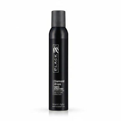 Glanz-Spray & Brillantes Finish Locken Glattes Haar 200ml - Produktfoto auf weißem Hintergrund