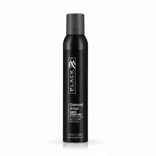 Glanz-Spray & Brillantes Finish Locken Glattes Haar 200ml - Produktfoto auf weißem Hintergrund
