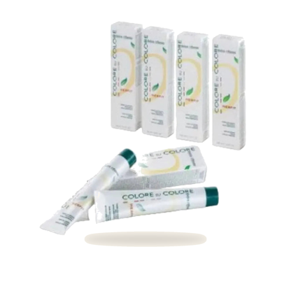 Haarfarbe Ammoniakfrei & Kamille Coloration Profi-Qualität - Produktfoto auf weißem Hintergrund