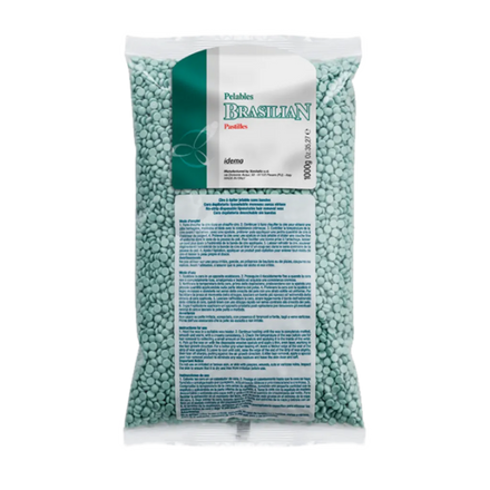 Xanitalia Brazilian Aloe Vera Hartwachs 1000g Perlen für Ganzkörper Haarentfernung