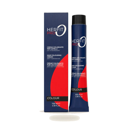 Herfit Pro Multivitamins 100 ml Professionelle Haarfarbe Colorations Färbecreme - Produktfoto auf weißem Hintergrund
