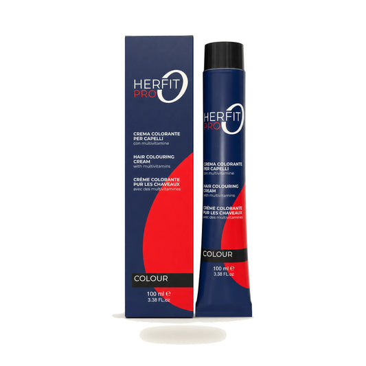 Herfit Pro Multivitamins 100 ml Professionelle Haarfarbe Colorations Färbecreme - Produktfoto auf weißem Hintergrund