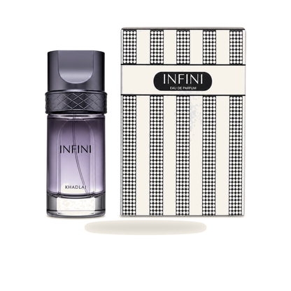 INFINI EDP Unisex 100 ml – Eleganter Duft - Produktfoto auf weißem Hintergrund