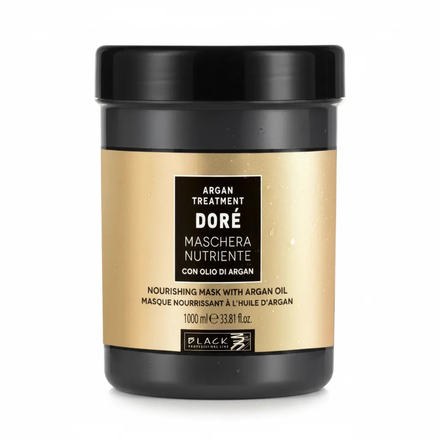 Intensive Nährmaske Trockenes & Sprödes Haar Arganöl 1000ml - Produktfoto auf weißem Hintergrund