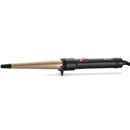 Konischer Lockenstab Ø 25 mm Keramik-Tourmalin für Salon - Produktfoto auf weißem Hintergrund