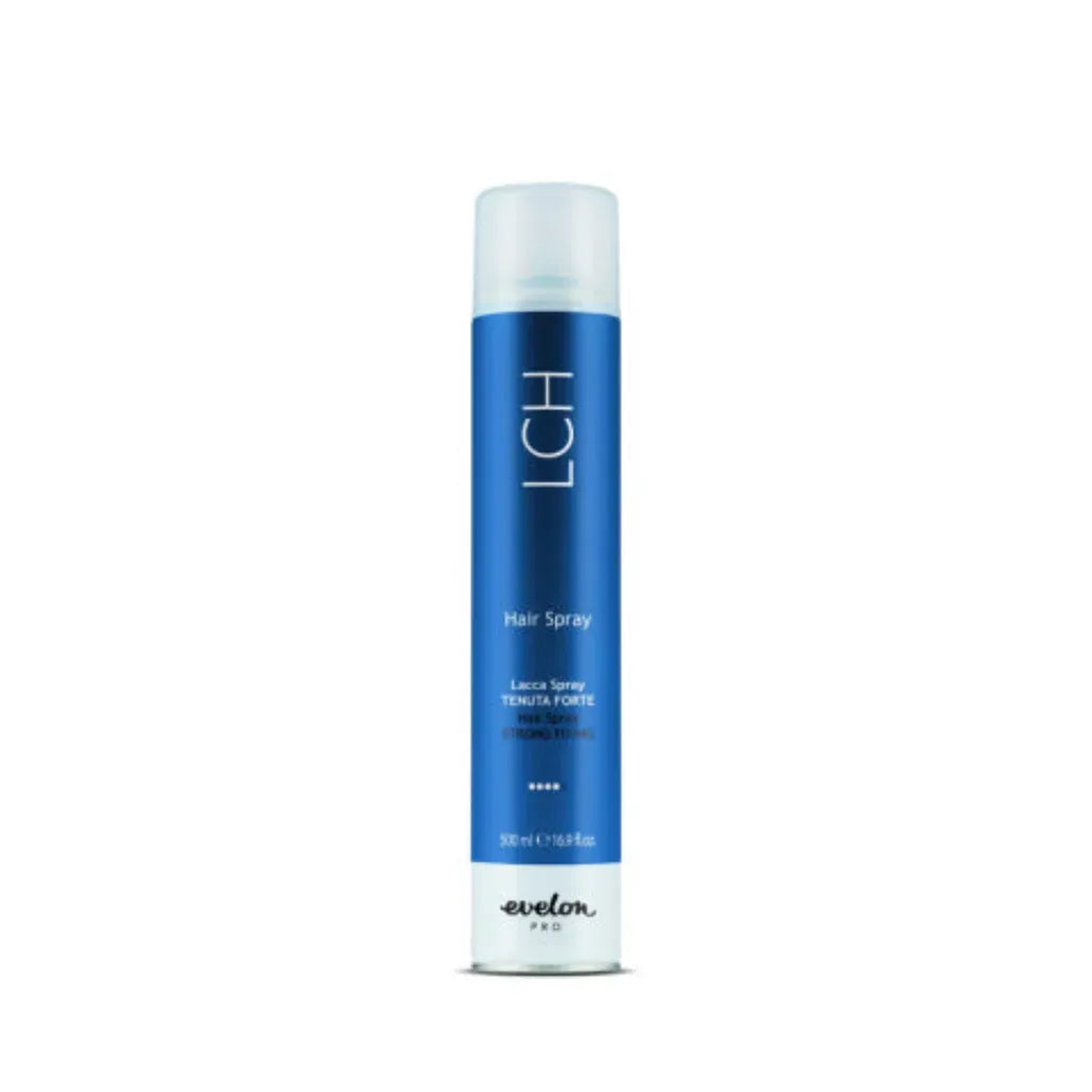 •	Evelon Pro Hairspray Pro Lch 500 Ml - Produktfoto auf weißem Hintergrund