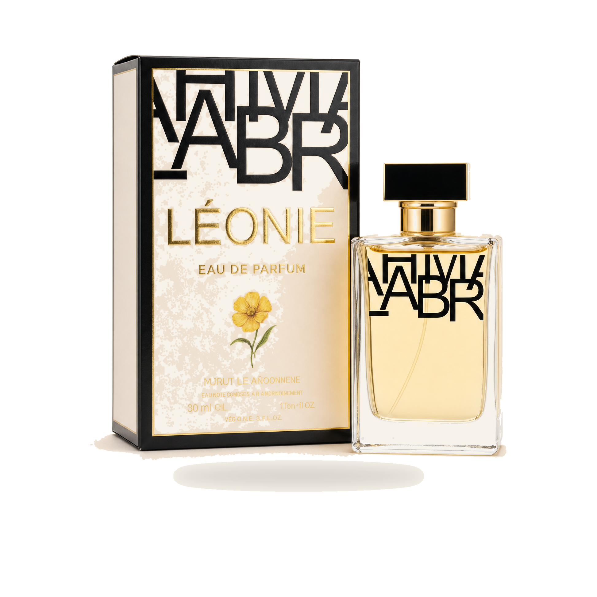 YABR LÉONIE INTENSE – Eau de Parfum (100 ml) - Produktfoto auf weißem Hintergrund