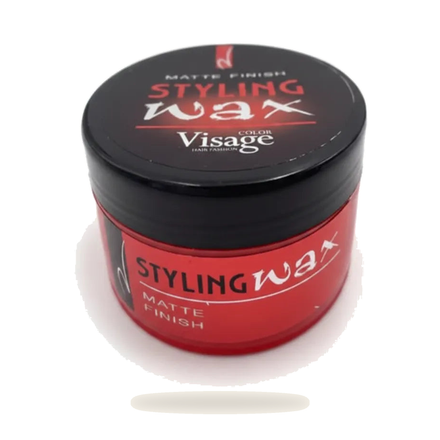 Mattes Stylingwax & Hard Finish Natürlich Texturiert - Produktfoto auf weißem Hintergrund