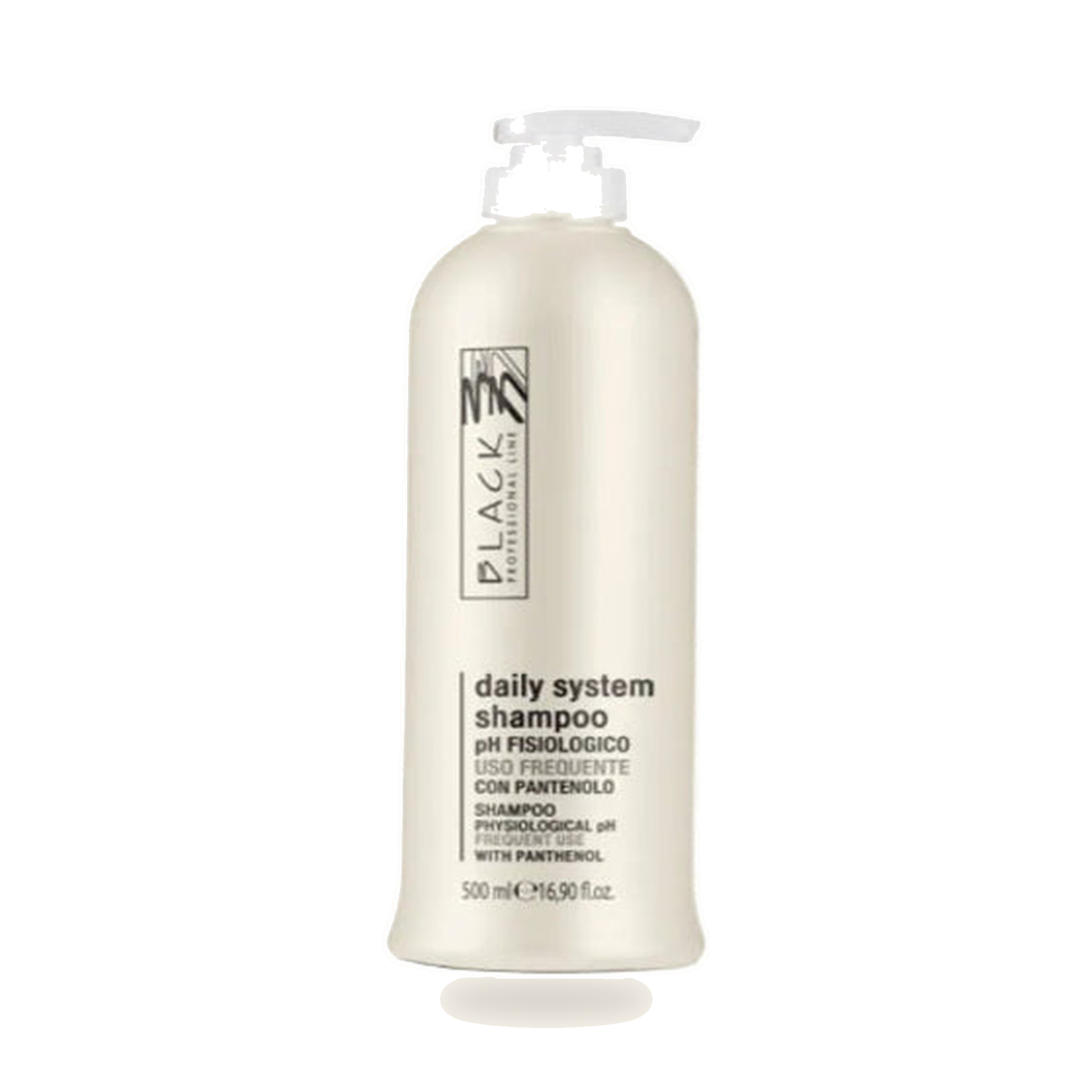Neutrales Shampoo für den häufigen (täglich) Gebrauch - Produktfoto auf weißem Hintergrund