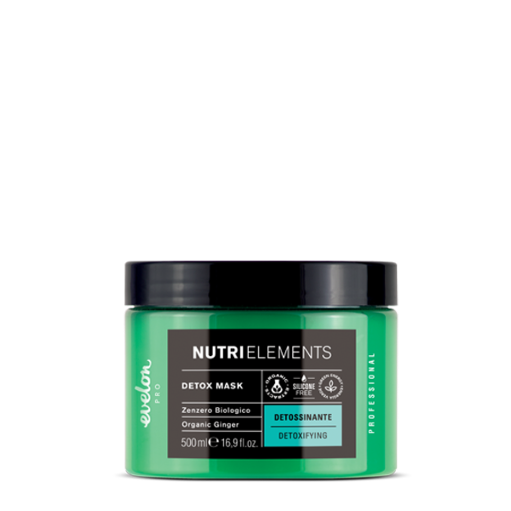 Evelon Pro Detox Haarmaske mit Bio-Ingwer-Extrakt 500ml Tiefenreinigung