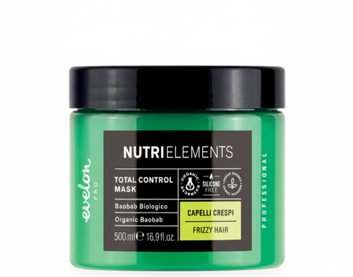 Nutri Elements Total Control Glättungsmaske 500 ml – Mit Bio-Baobaböl