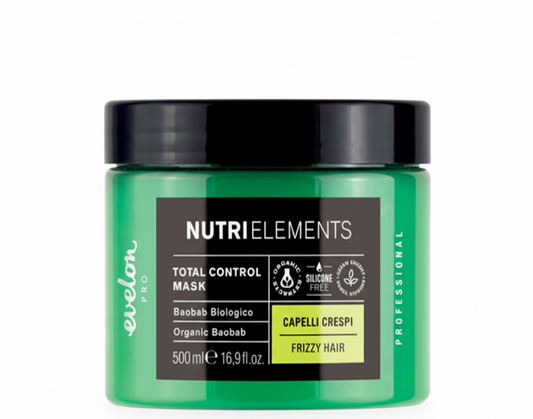 Nutri Elements Total Control Glättungsmaske 500 ml – Mit Bio-Baobaböl