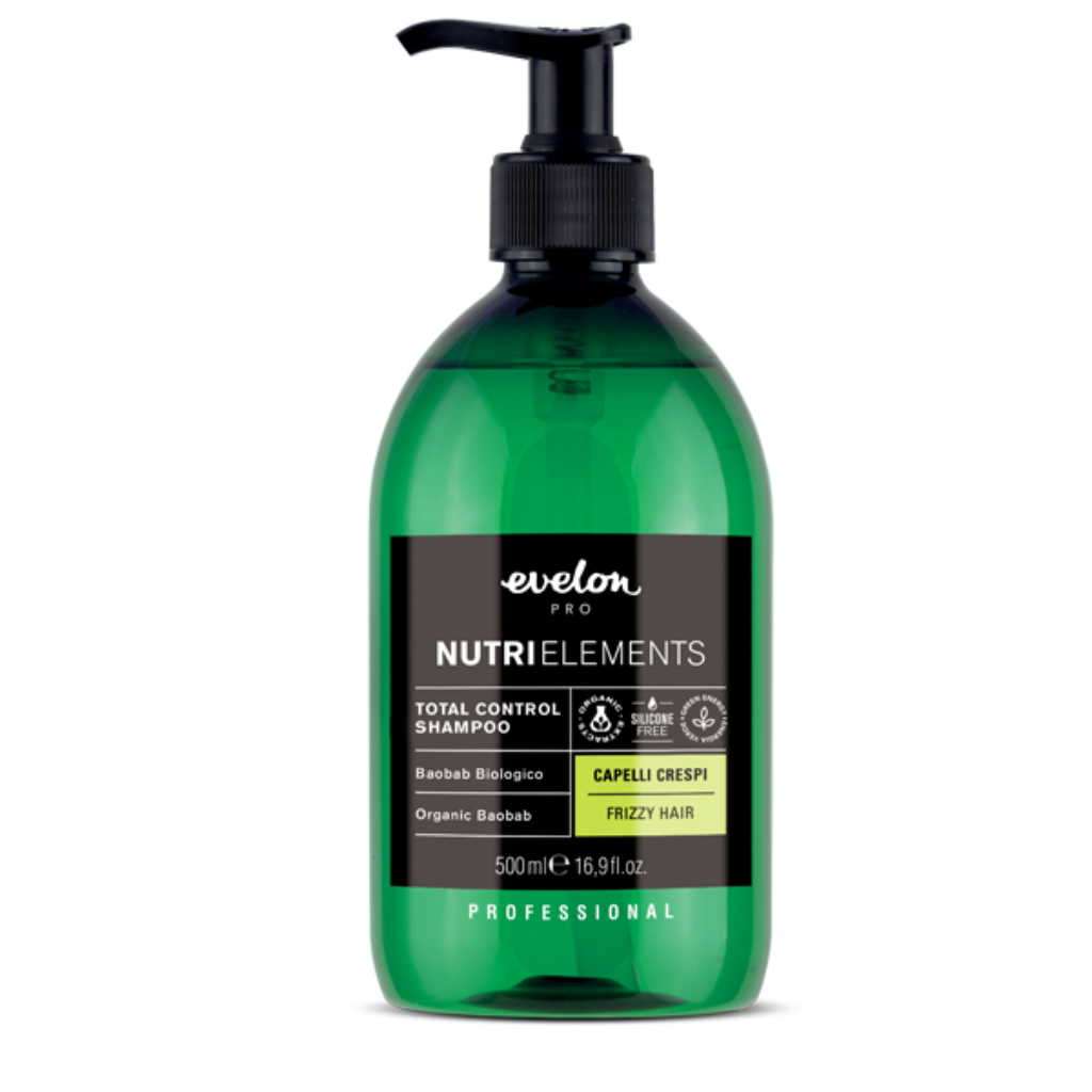 Evelon Pro Smoothing Shampoo Anti-Frizz 500 ml Bio-Baobaböl Glättend