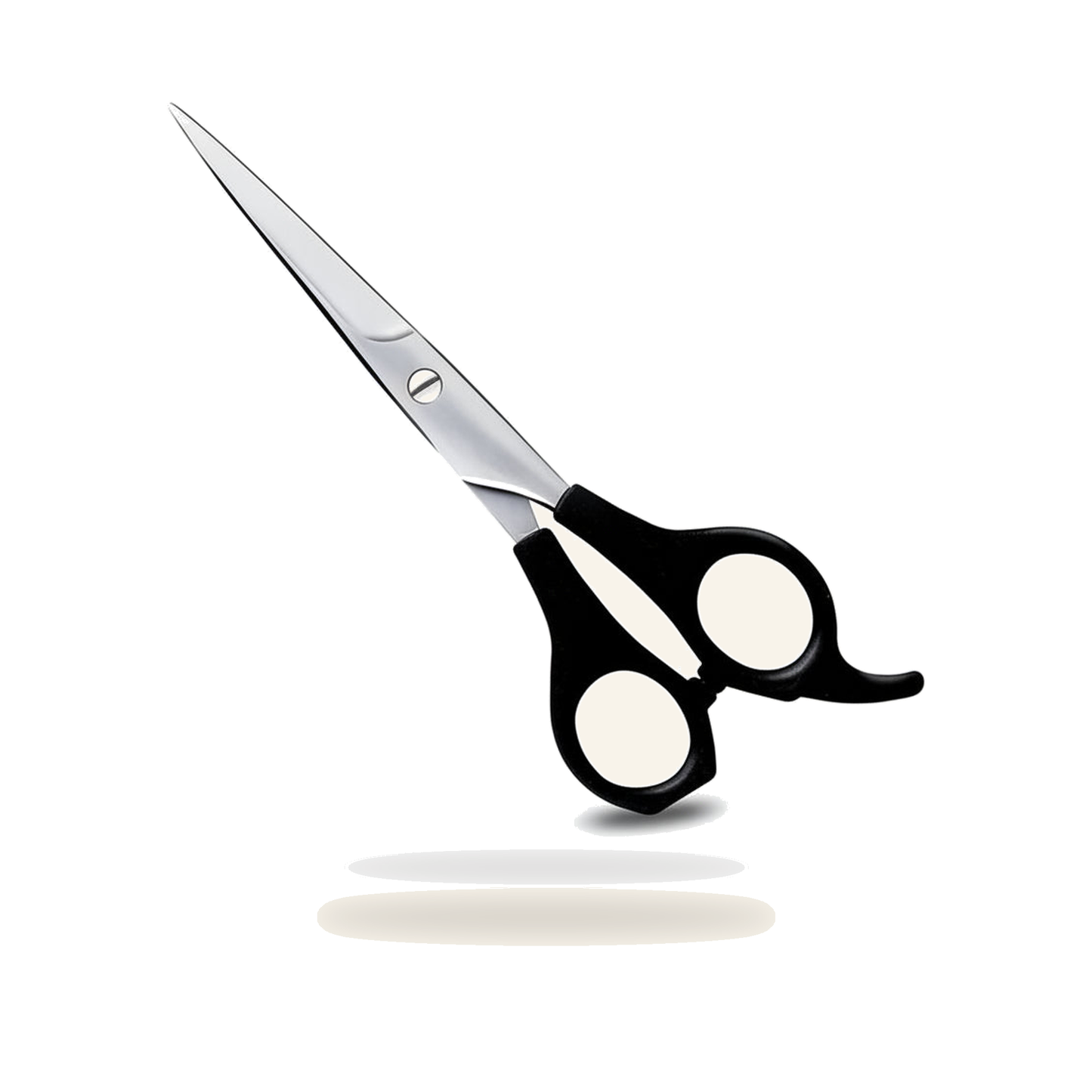 Professionelle Haarschneideschere & Edelstahl-Friseurschere - Produktfoto auf weißem Hintergrund