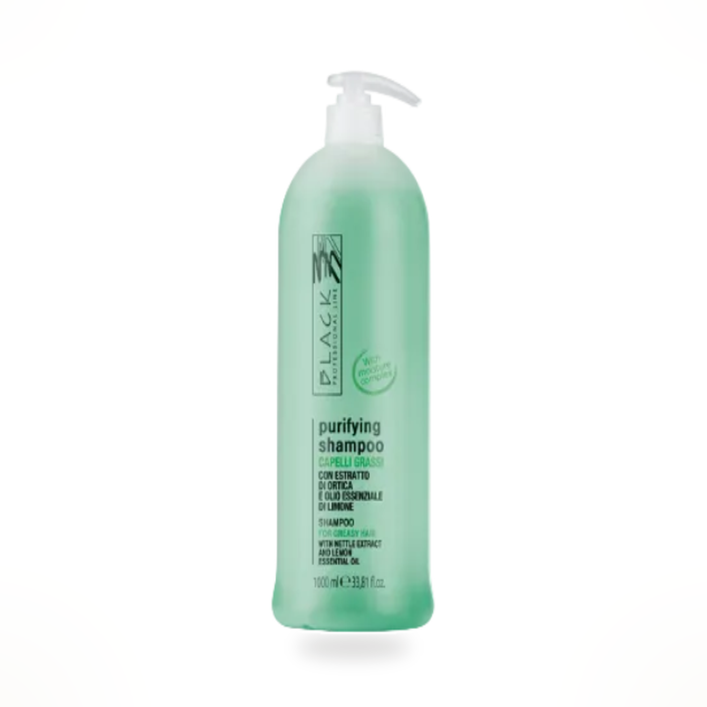Black Professional Line Purifying Shampoo 1000 ml – für fettiges Haar - Haarpflege