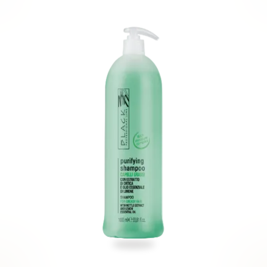 Black Professional Line Purifying Shampoo 1000 ml – für fettiges Haar - Haarpflege