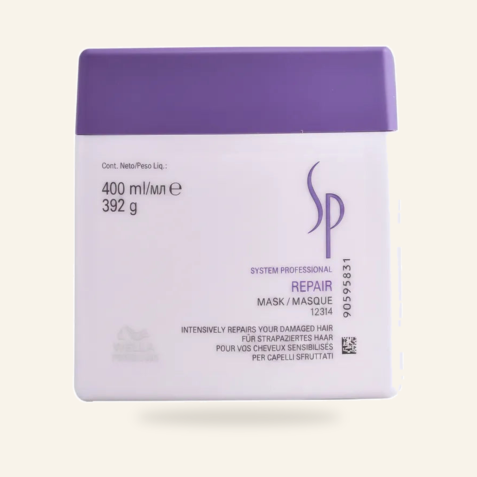 DrKalla Uniform Hero 2048 - Reparierende Haarmaske & Keratin Elastizität 400ml - cedcc5a5c2