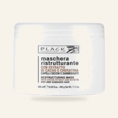 DrKalla Uniform Hero 2048 - Restrukturierende Maske Kakao & Keratin Haarrepair 500ml - f5620a2b35