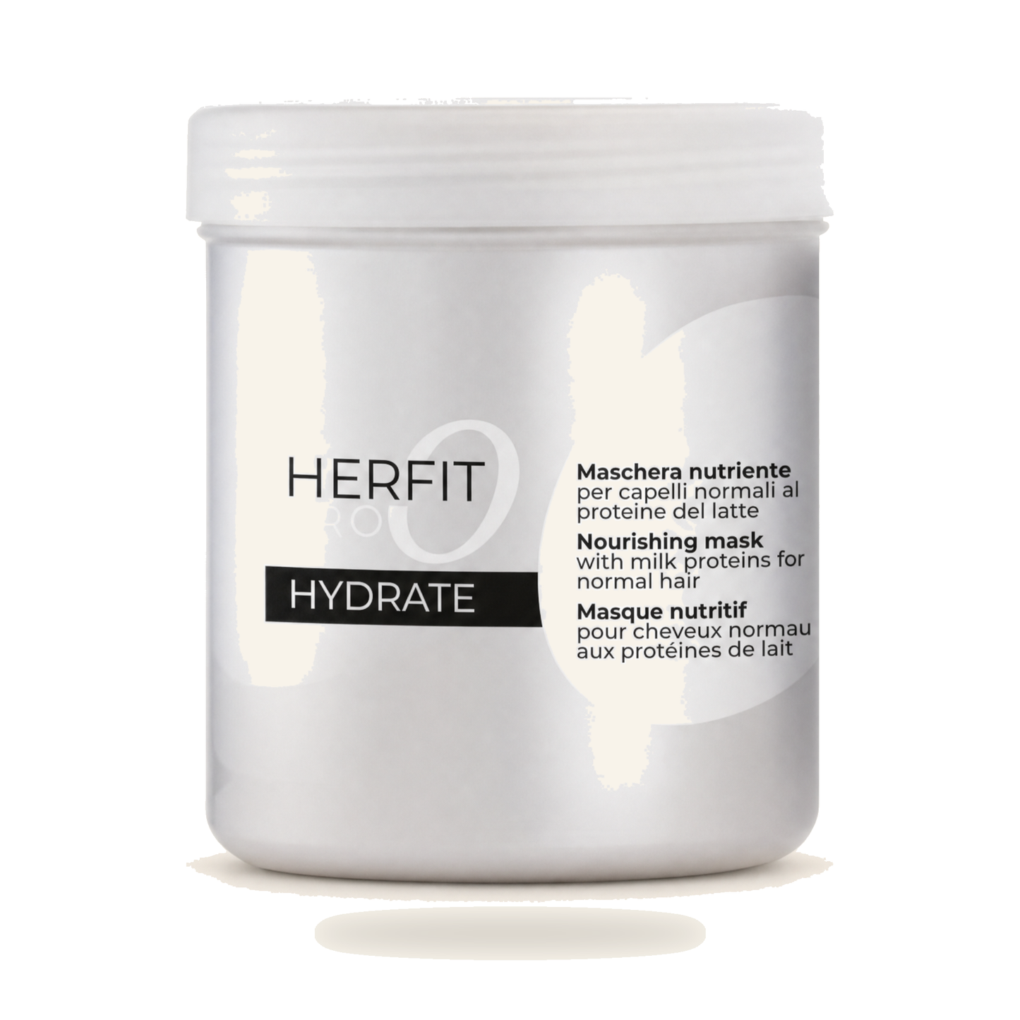 Revitalisierende Haarmaske & Sofortiger Glanz Vitalität - Produktfoto auf weißem Hintergrund