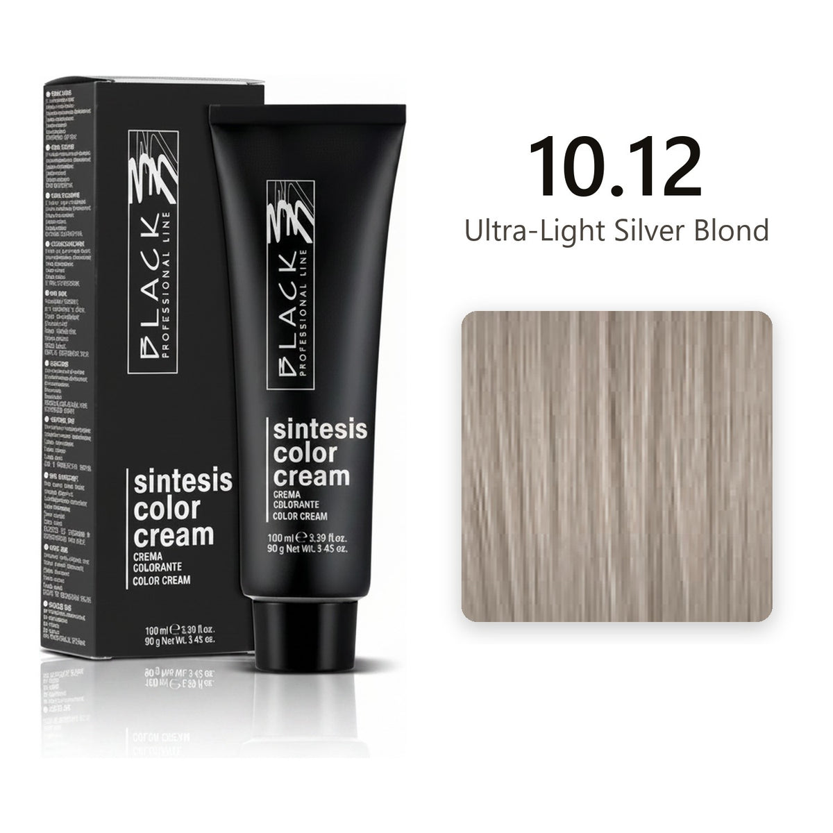 Black Professional Line Sintesis Color Cream 10.12 Ultra-Light Silver Blond