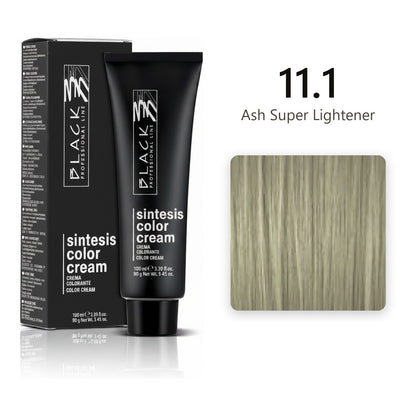 Black Professional Line Sintesis Color Cream 11.1 Ash Super Lightener