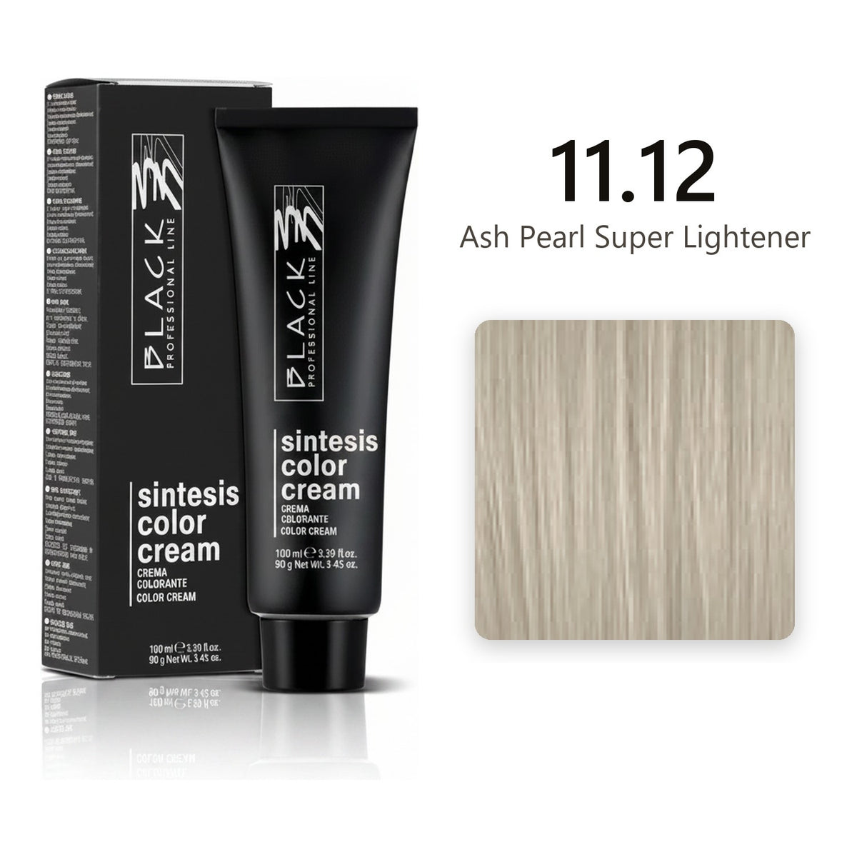 Black Professional Line Sintesis Color Cream 11.12 Ash Pearl Super Lightener