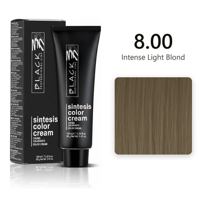 Black Professional Line Sintesis Color Cream 8.00 Intense Light Blond