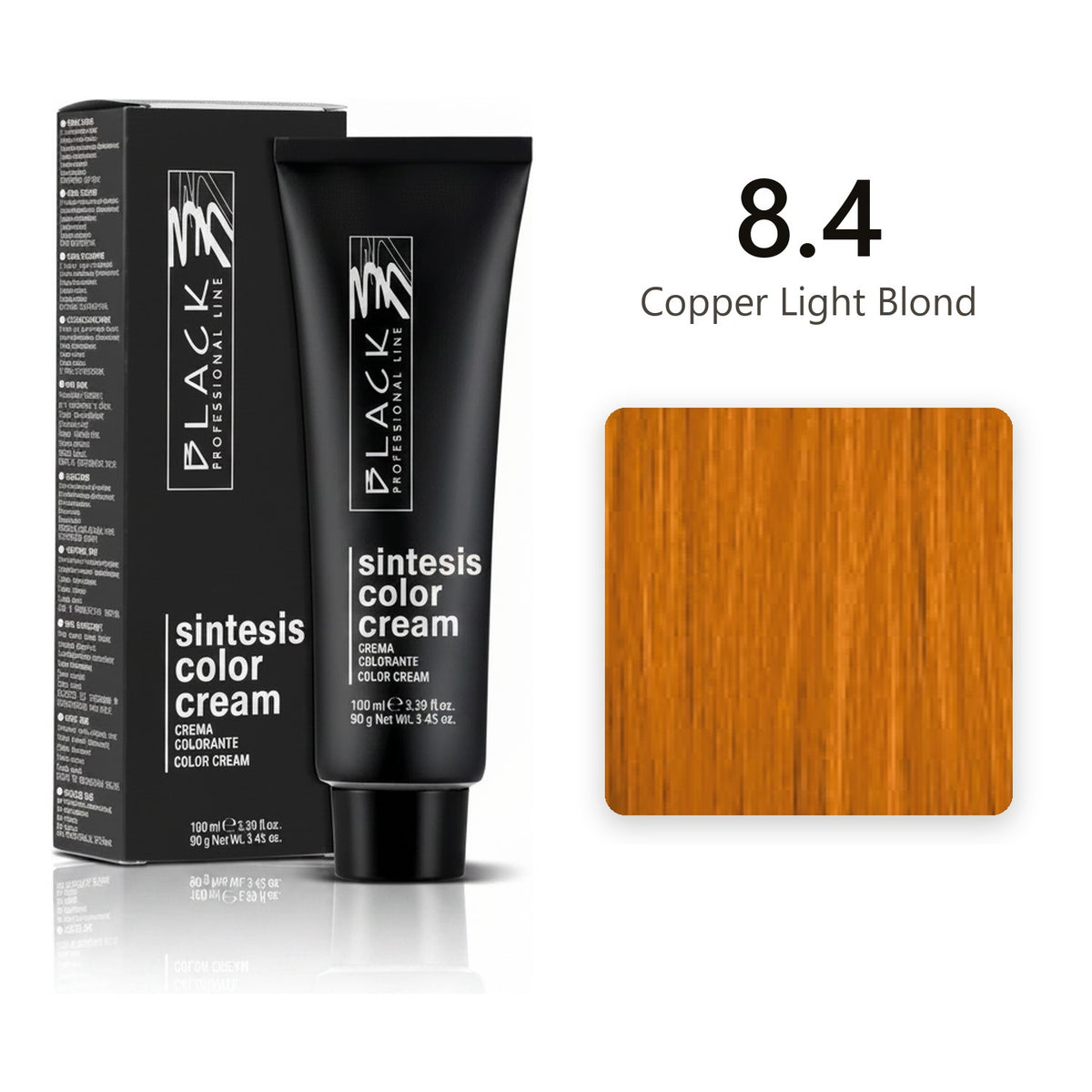 Black Professional Line Sintesis Color Cream 8.4 Copper Light Blond