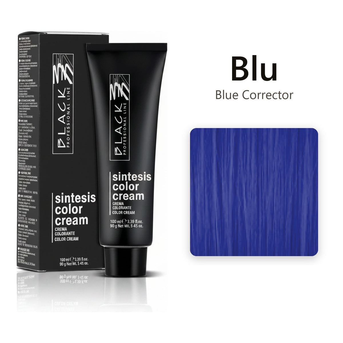Black Professional Line Sintesis Color Cream Blu Blue Corrector