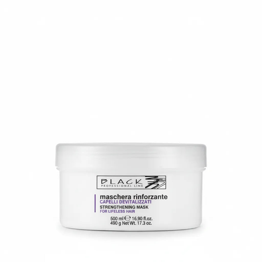 Stärkende Maske & Kollagenprotein Strapaziertes Haar - Produktfoto auf weißem Hintergrund