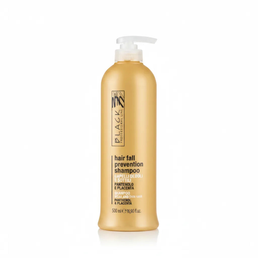 Stärkendes Shampoo & Haarwurzel-Kräftigung kraftloses Haar - Produktfoto auf weißem Hintergrund