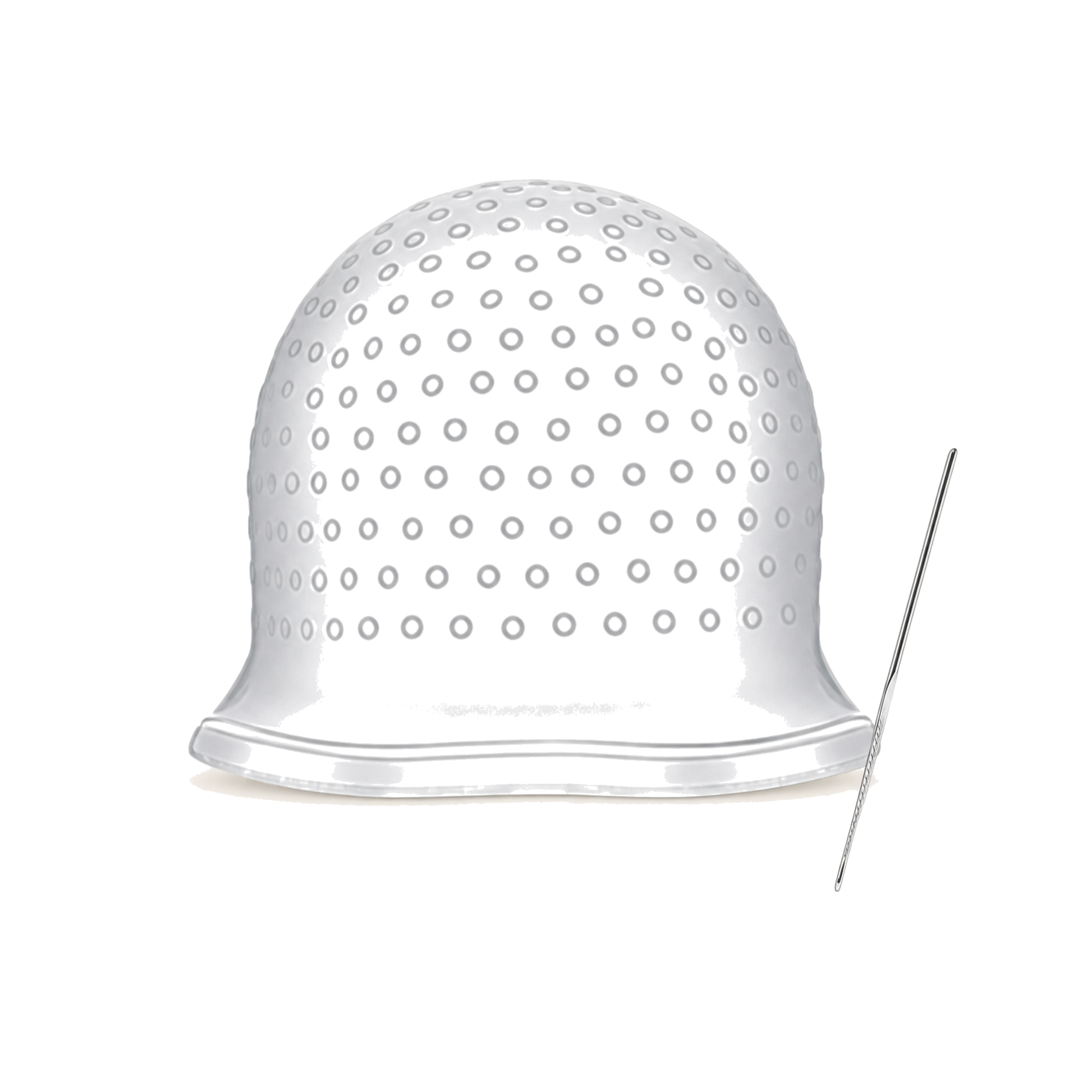Strähnenhaube Silikon mit Metall Haken - Haarfarbe und Blondierung