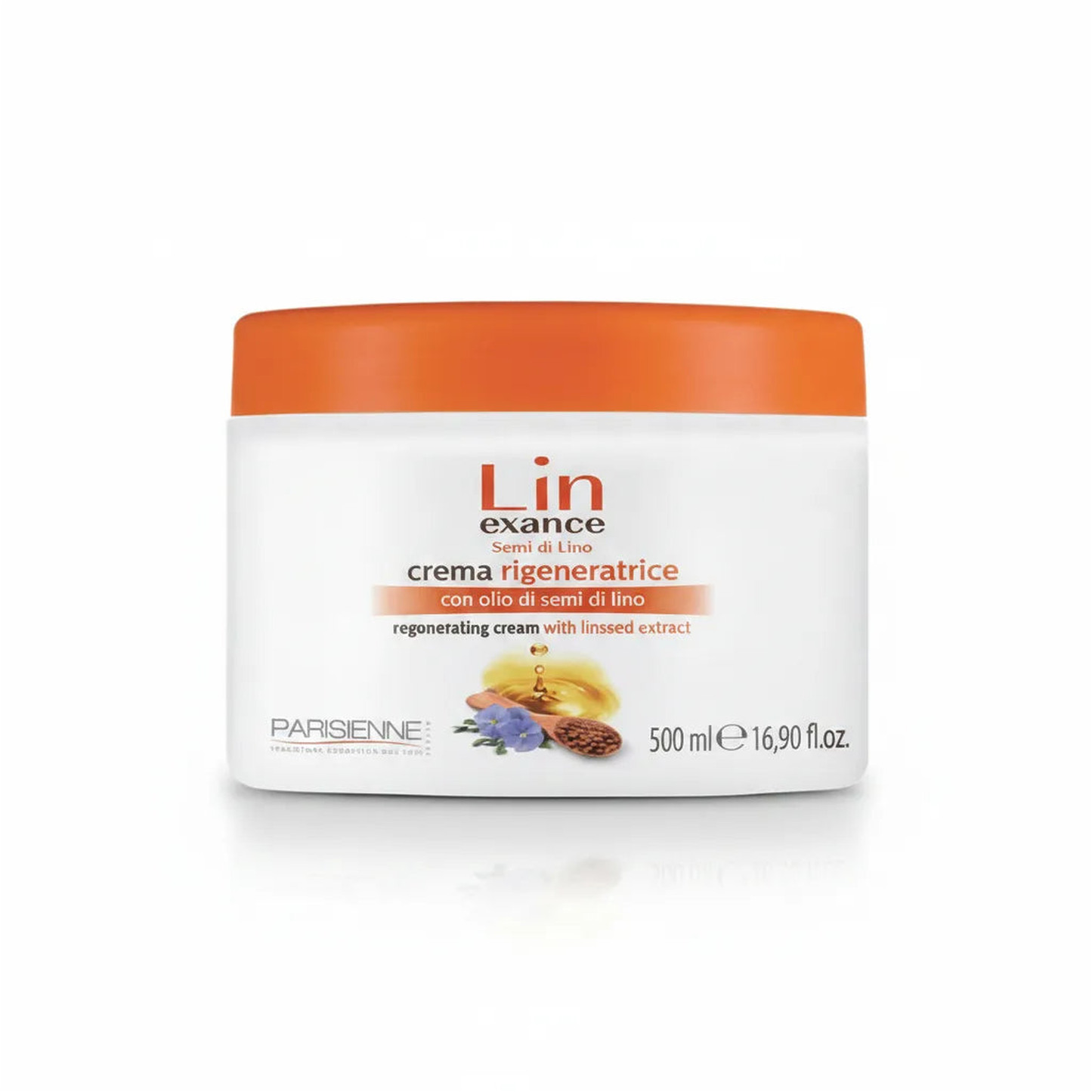 Treatment Cream mit Leinsamenöl - Produktfoto auf weißem Hintergrund