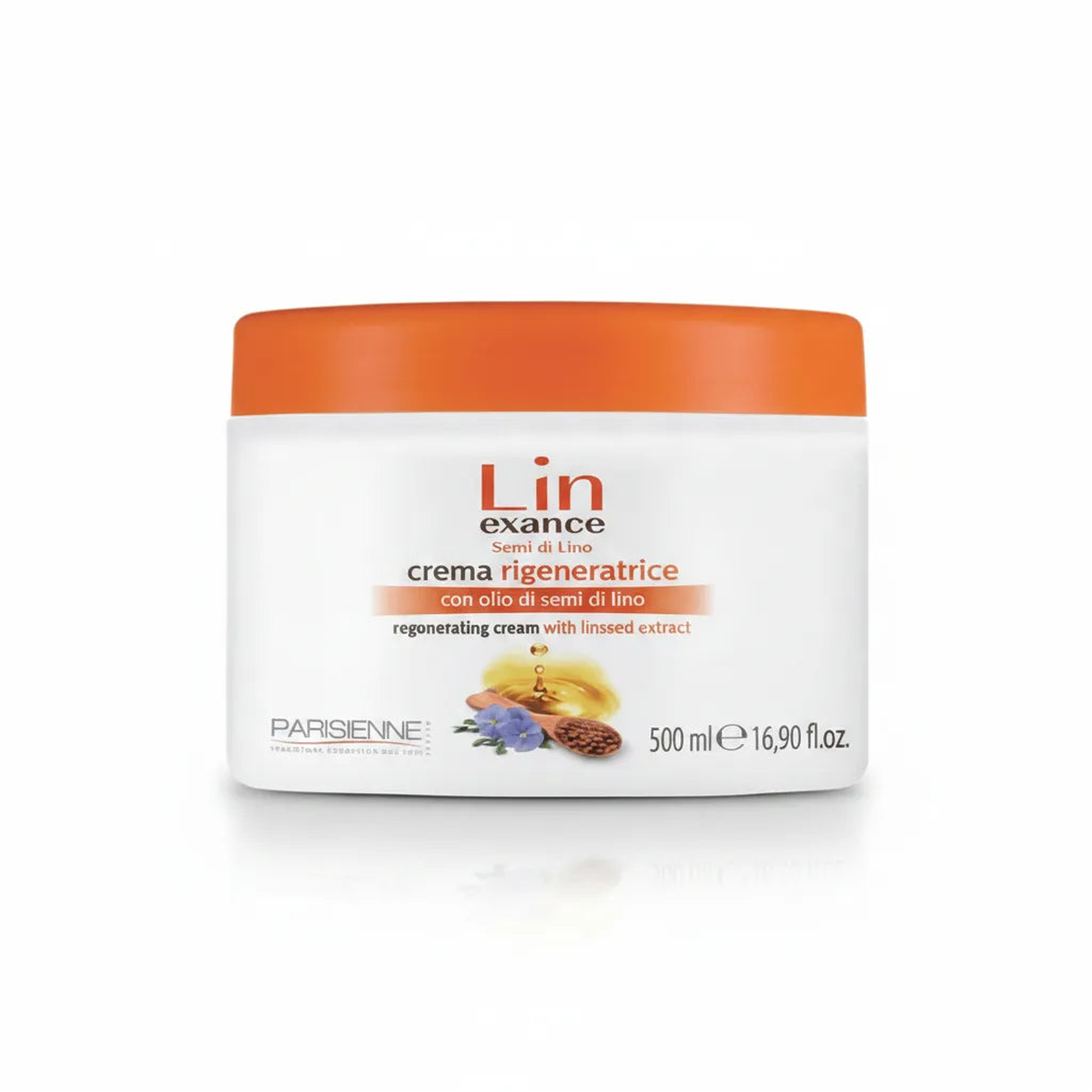 Treatment Cream mit Leinsamenöl - Produktfoto auf weißem Hintergrund