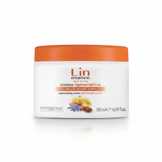 Treatment Cream mit Leinsamenöl - Produktfoto auf weißem Hintergrund