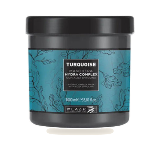 Turquoise | Hydra Complex - Feuchtigkeitsmaske für feines Haar - Variantenfoto auf weissem Hintergrund