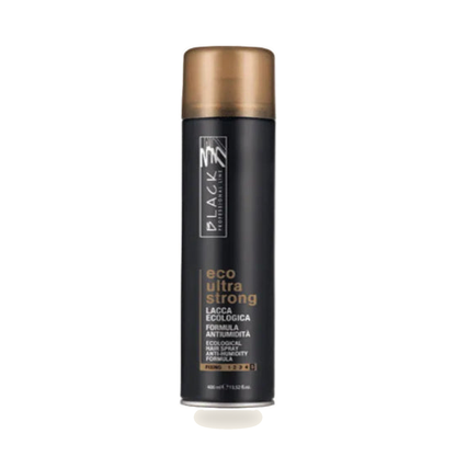 Ultrastark – Umweltfreundliches Anti-Feuchtigkeits-Haarspray - Produktfoto auf weißem Hintergrund