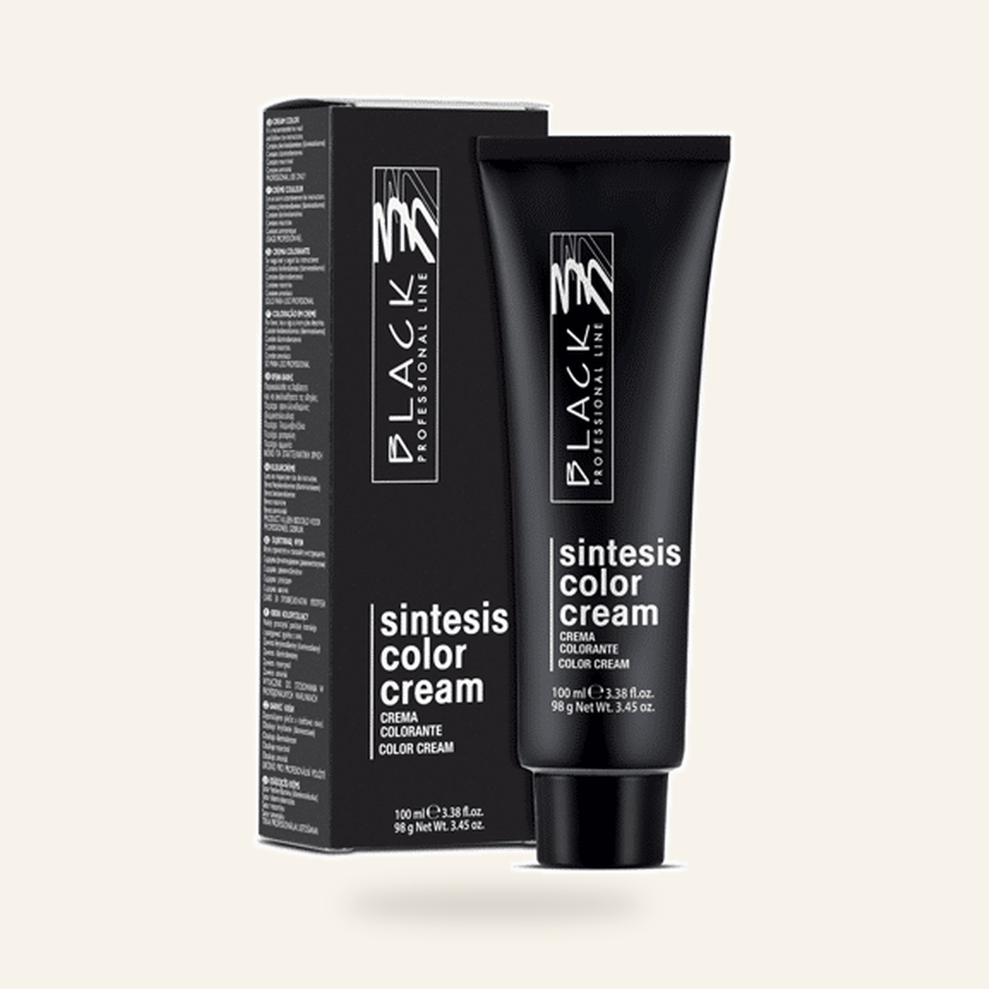 DrKalla Uniform Hero 2048 - Sintesis Color Cream 100 ml Permanent – Black Professional - 6ac1148847