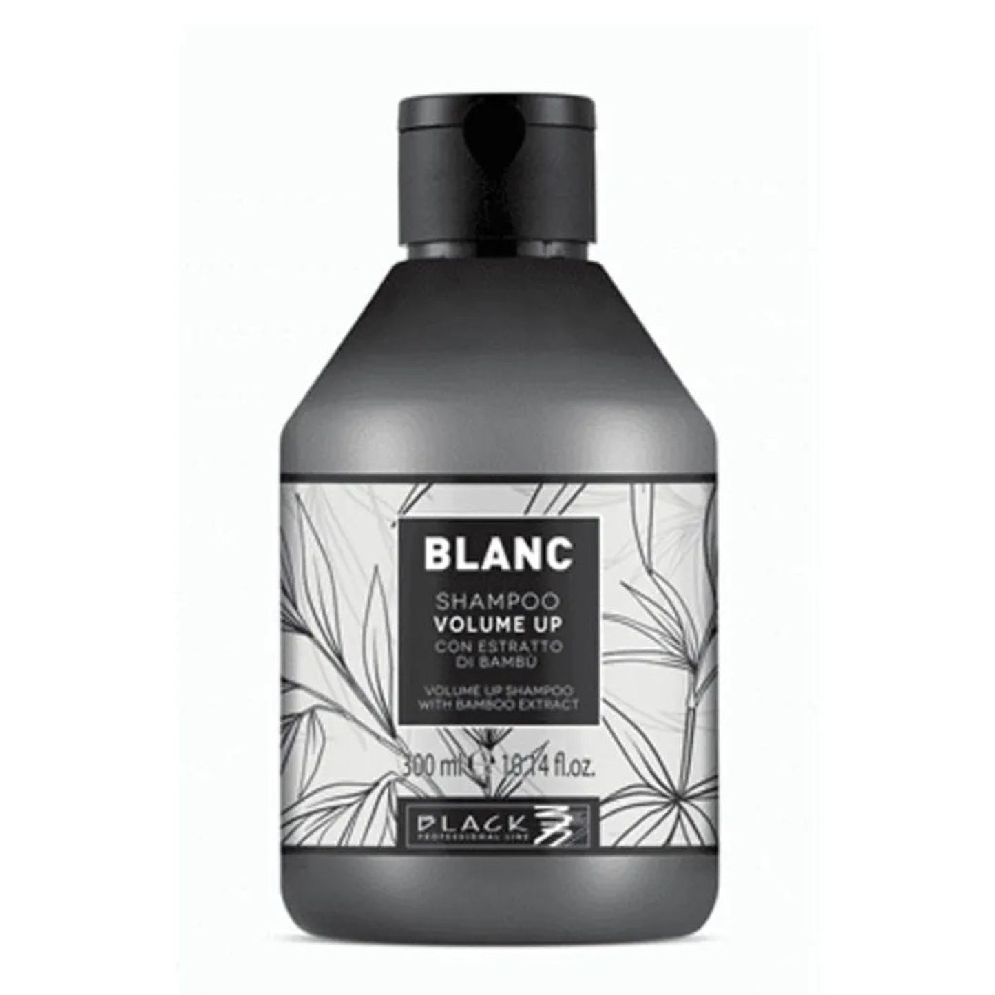 Volumengebendes Shampoo & Bambus-Extrakt Feines Haar - Variantenfoto auf weissem Hintergrund