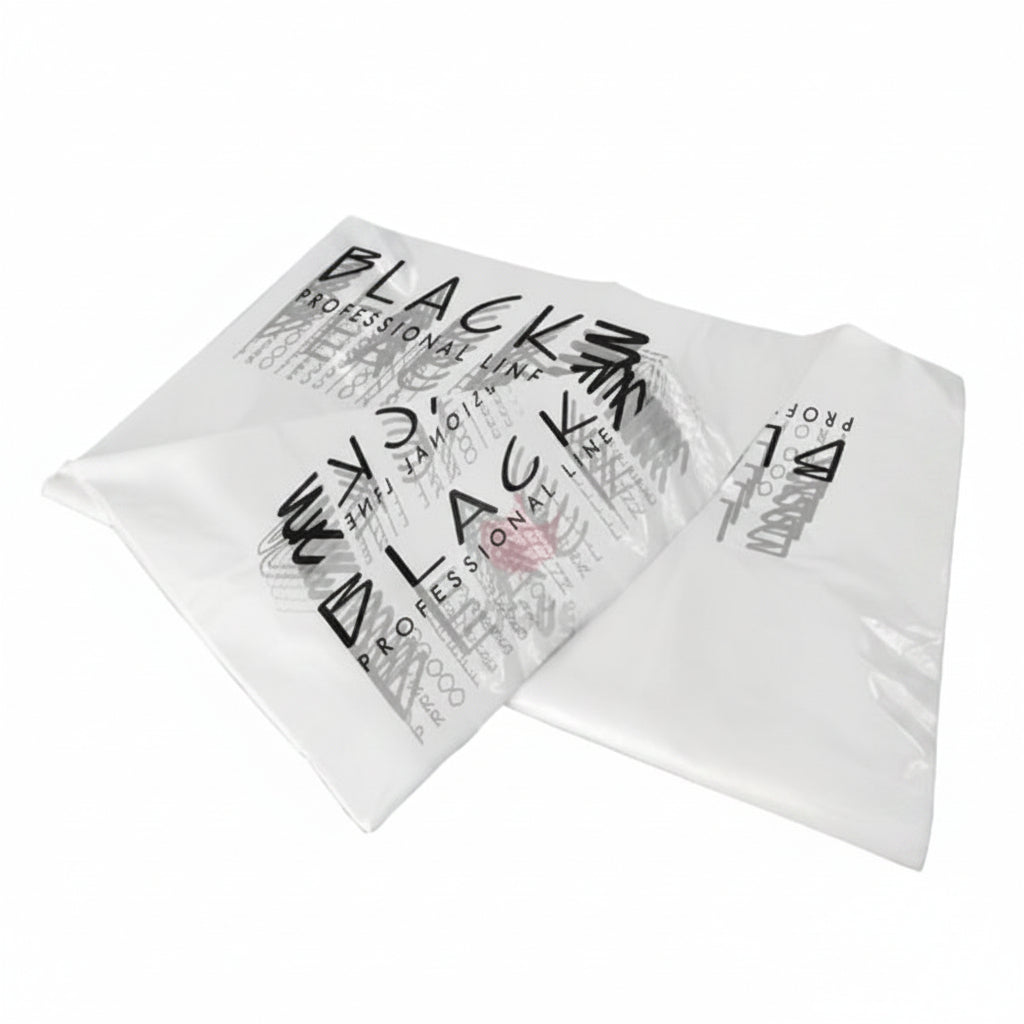 Black Professional Line Einweg-Umhänge Transparent 90x120 cm 30 Stk